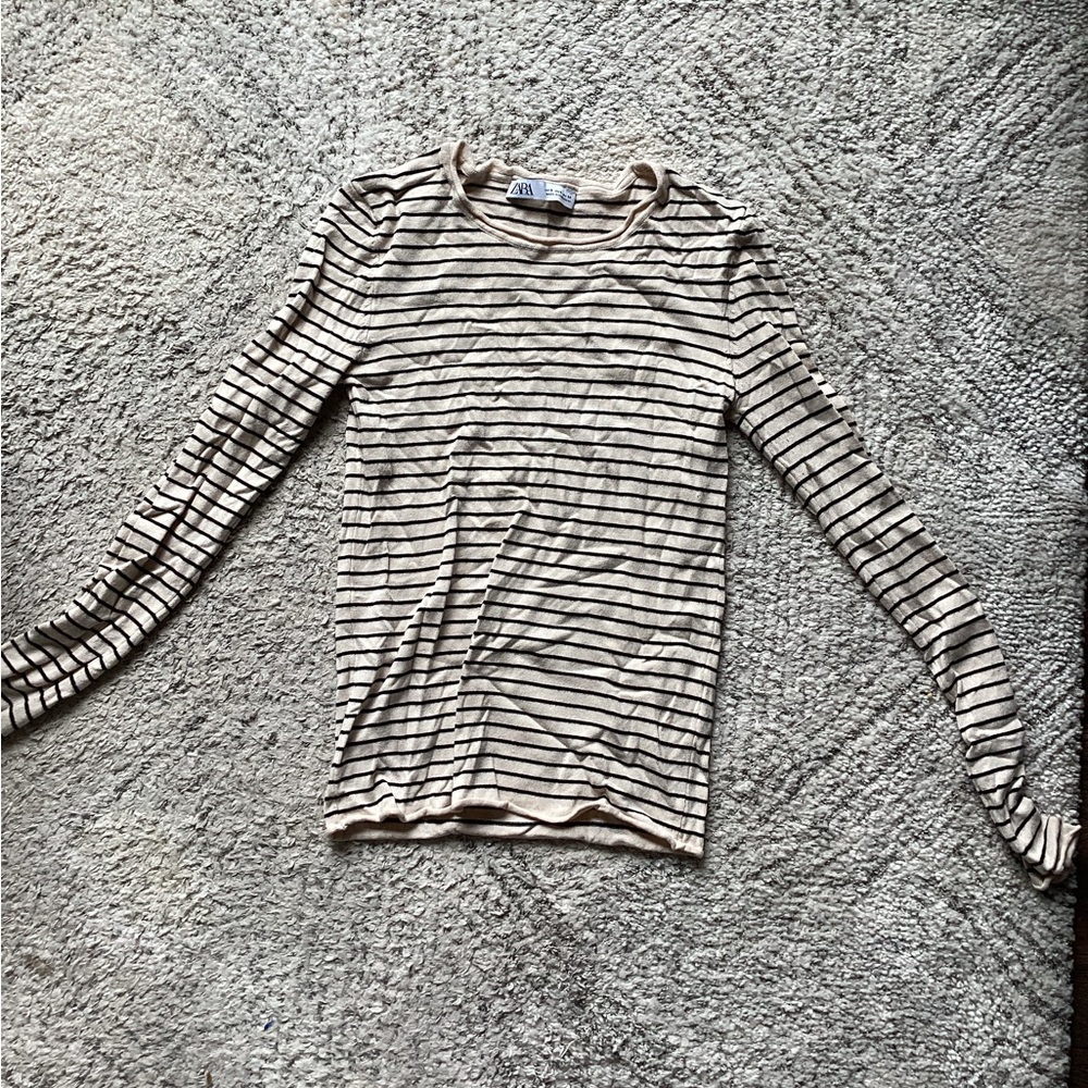 Zara Striped Long Sleeve